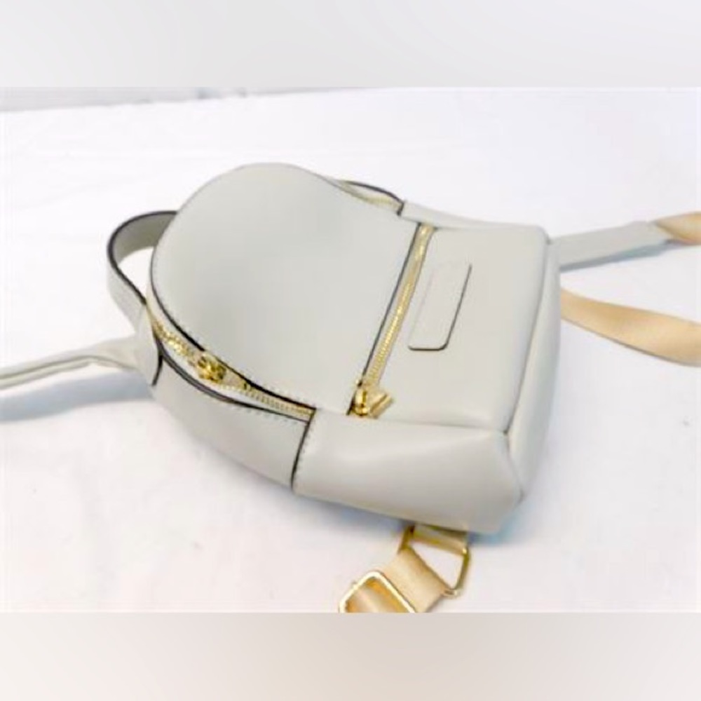 True Religion Mini Backpack Bone White